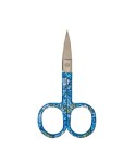 Hobby Gift Woodblock Floral Scissors